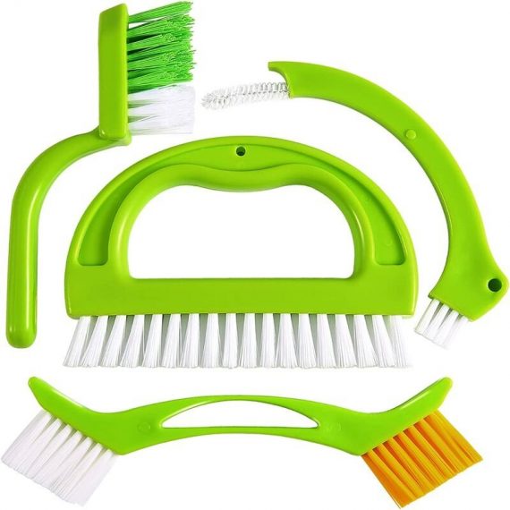 Grout Cleaning Brush - Tile Grout Cleaning Brush with Nylon Bristles - Great Use for Deep Cleaning Shower, Floors, Windows, Bathroom, Kitchen, Rails ZKJ0413