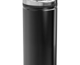 Automatic Sensor Dustbin Stainless Steel Waste Bin Battery Powered Black - Homcom 5060348503880 5060348503880