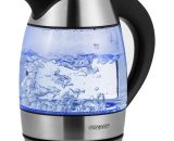 Deuba - Monzana Electric Glass Kettle 1.8L Cordless with Blue LED, Fast and Quiet Boil, Stainless Steel Filter and Inner Parts, Boil-Dry Protection, 105469 4250525349146