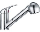 Mono Kitchen Sink Mixer Tap Pull Out Rinser - Chrome - Nuie KA307 5055146124290